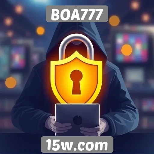 Segurança online no site de jogos BOA777