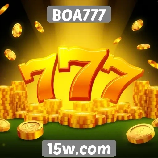 Promoções e bônus atrativos no site de jogos BOA777